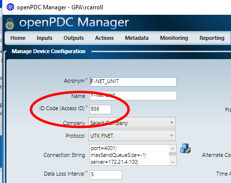 openPDC Manager