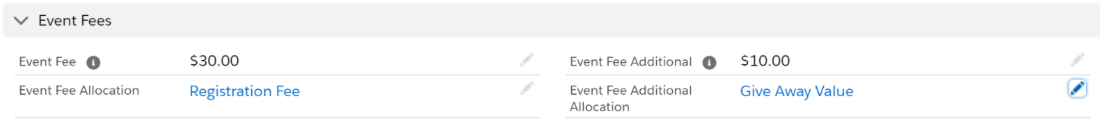 Event Fees Section Image