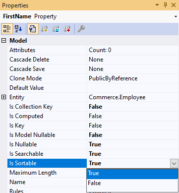 Sortable Properties - Picture 176