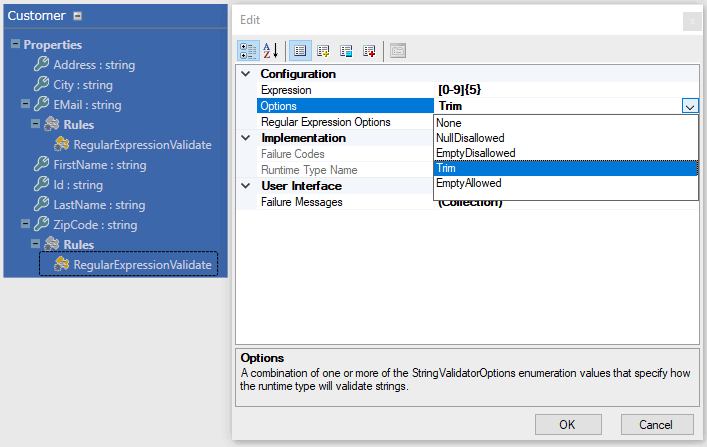 Regular Expression Validation Rule - Picture 255