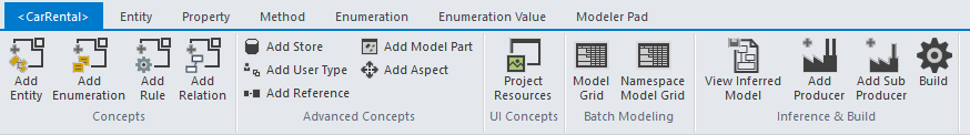 Project Commands Bar - Picture 56