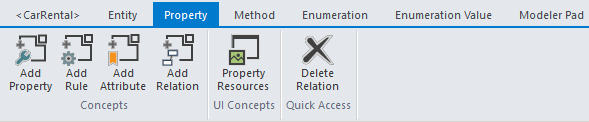 Property Commands Bar - Picture 61