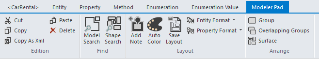 Modeler Pad Commands Bar - Picture 57