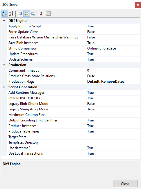 Producer Specific Configuration - Picture 277