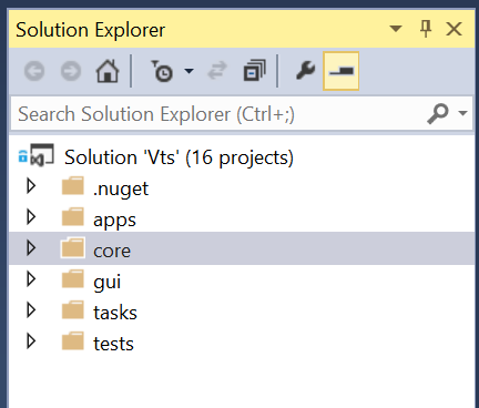 Solution Explorer