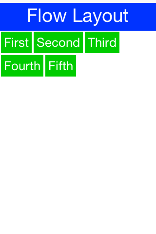Flow Layout