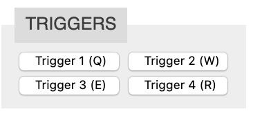 Triggers Section