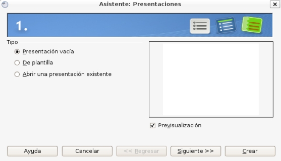 Asistente de presentación