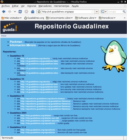 Repositorio de Guadalinex