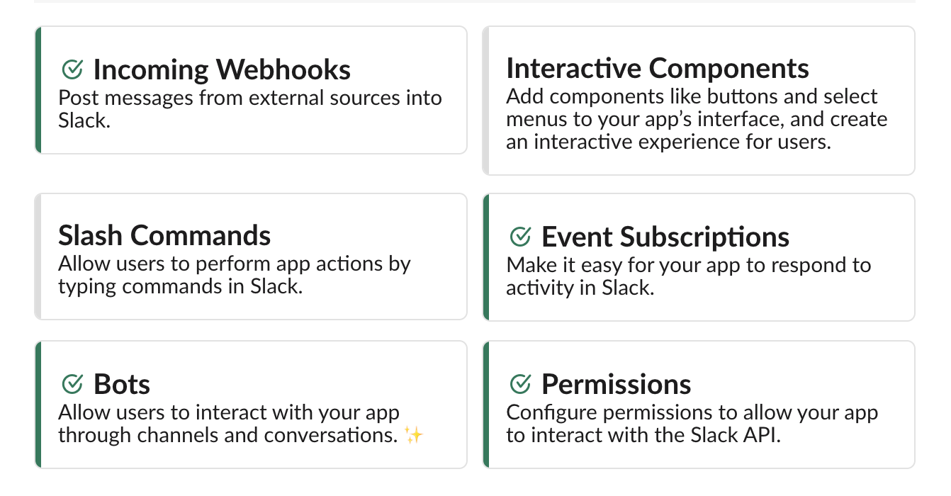 Slack apps