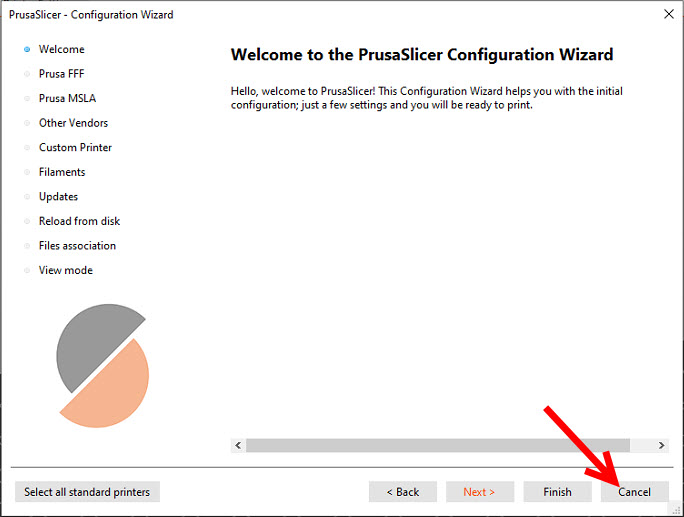 Prusa Configuration Wizard