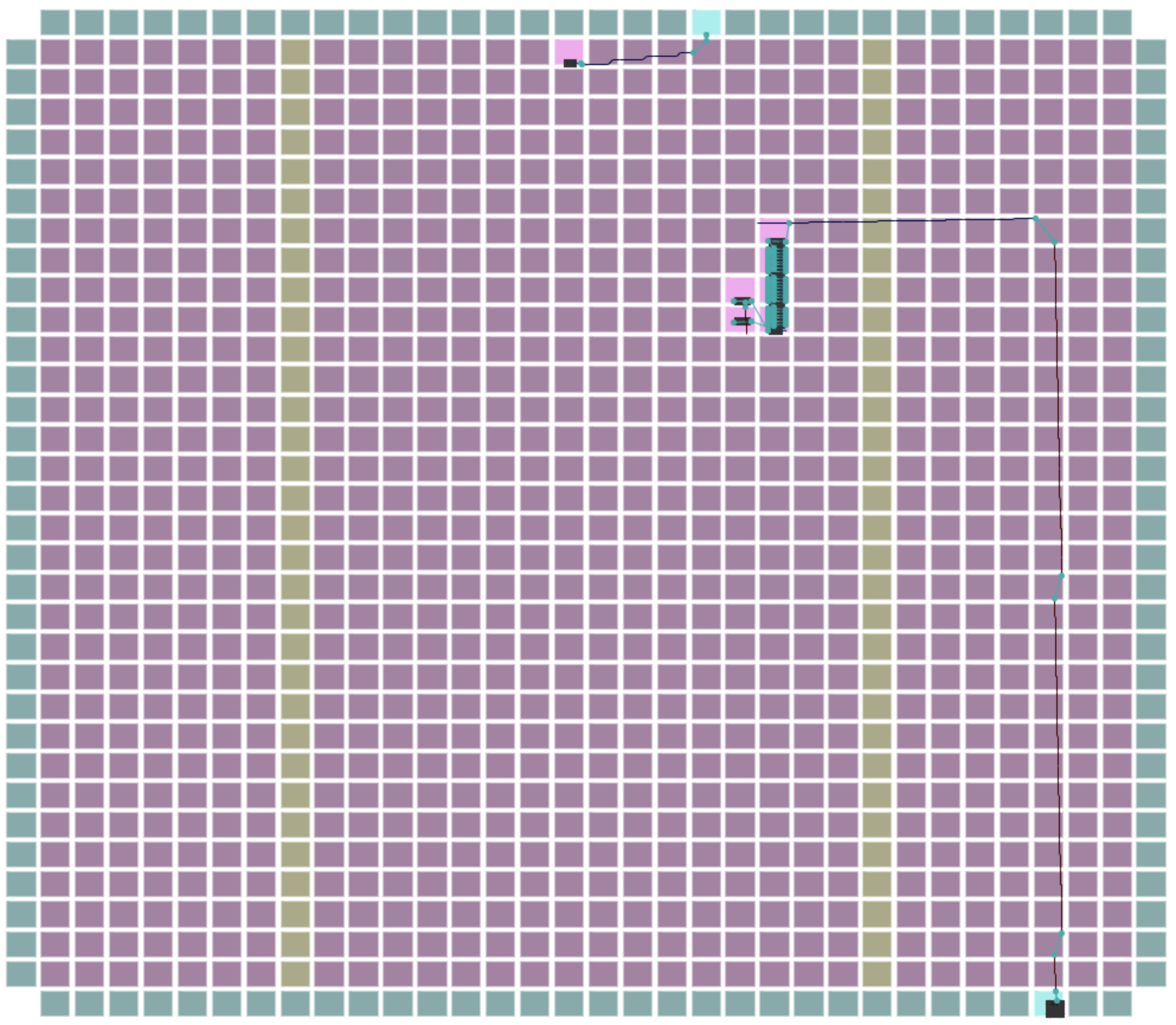 SB_PLL40_PAD_GLOBAL Layout