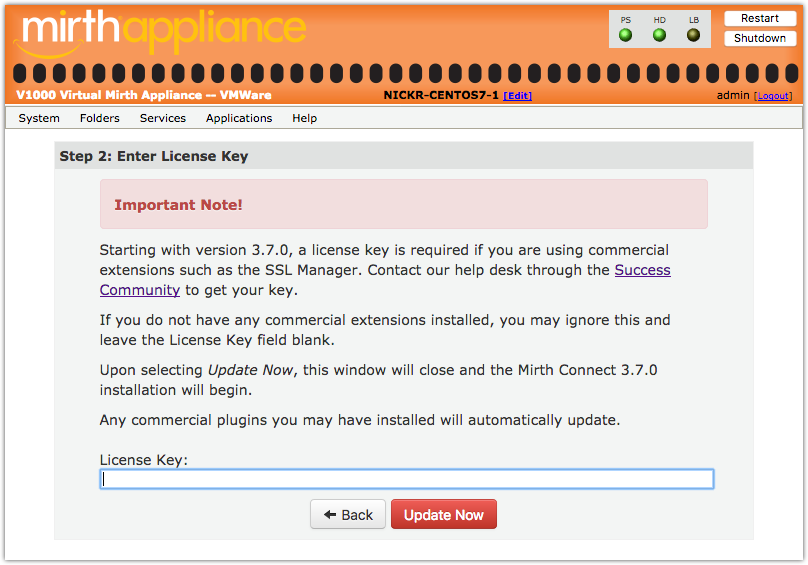 License Key Appliance