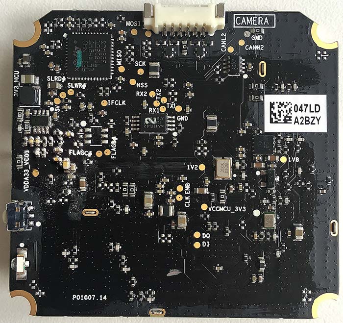 P3X OFDM Receiver board v14 bottom