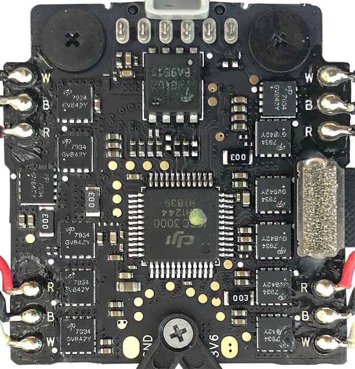 WM160 ESC and Power board v1 A top