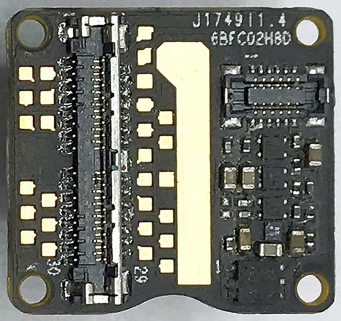 WM230 Camera sensor board v4 B top