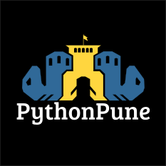 PythonPune logo on dark background